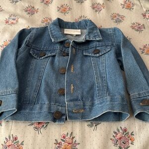 Kids Blue Denim Jean Jacket 12M.